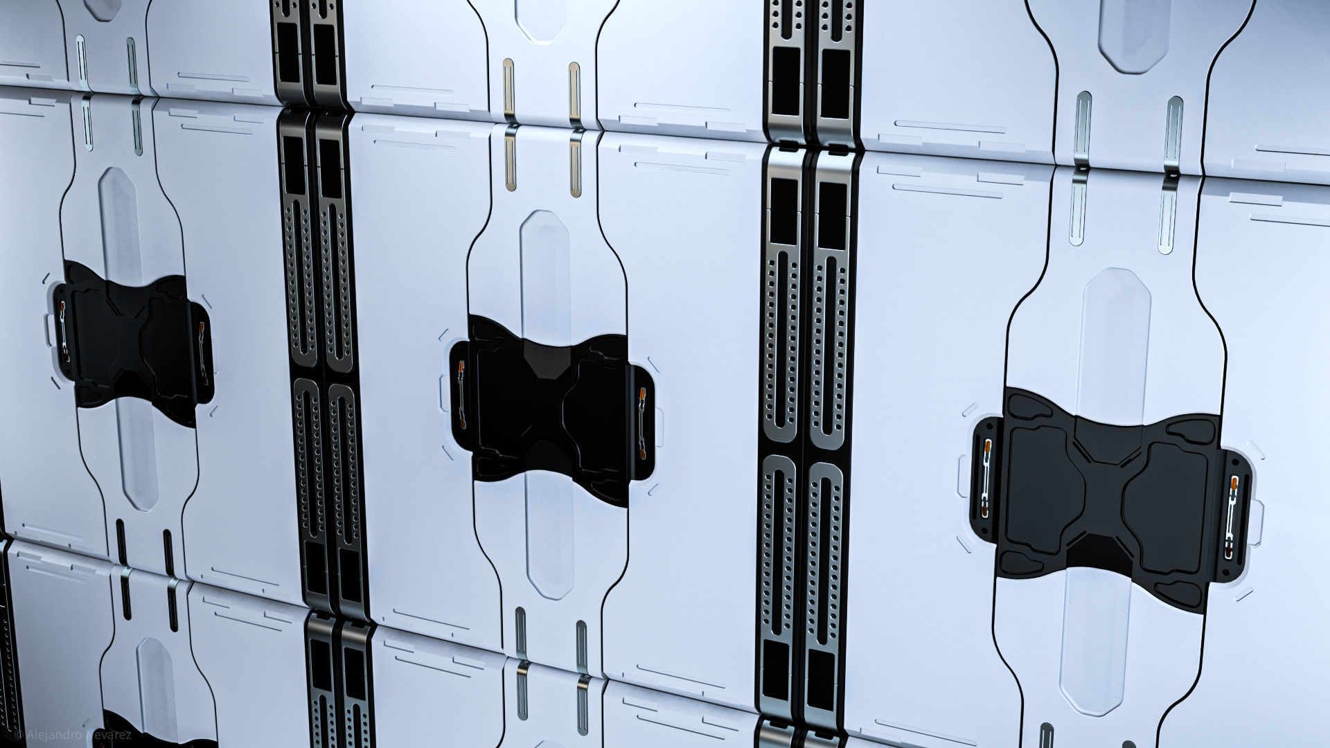 26 Sci-Fi 3D models - Interior Asset Pack 3D model_13