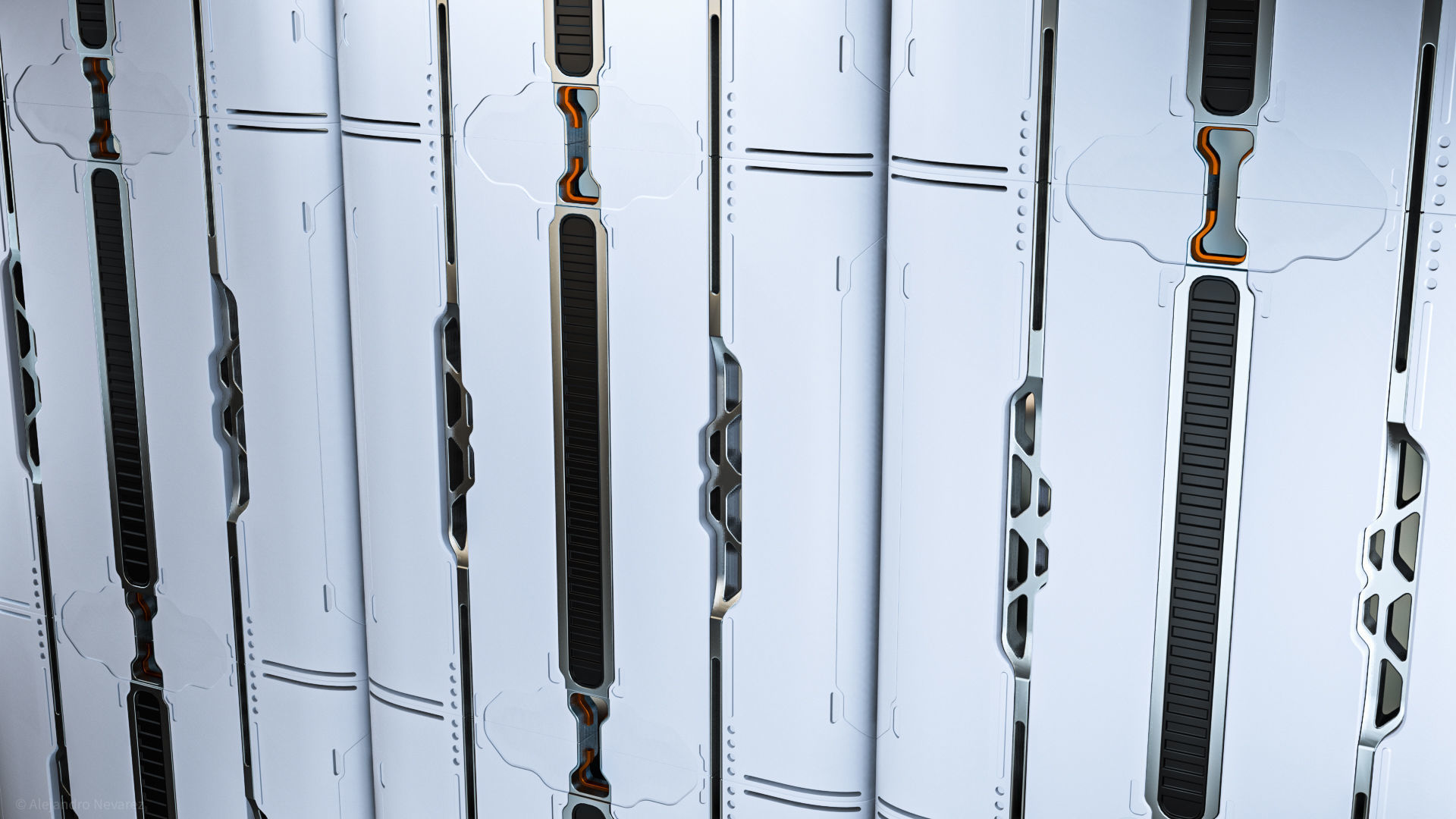 26 Sci-Fi 3D models - Interior Asset Pack 3D model_14