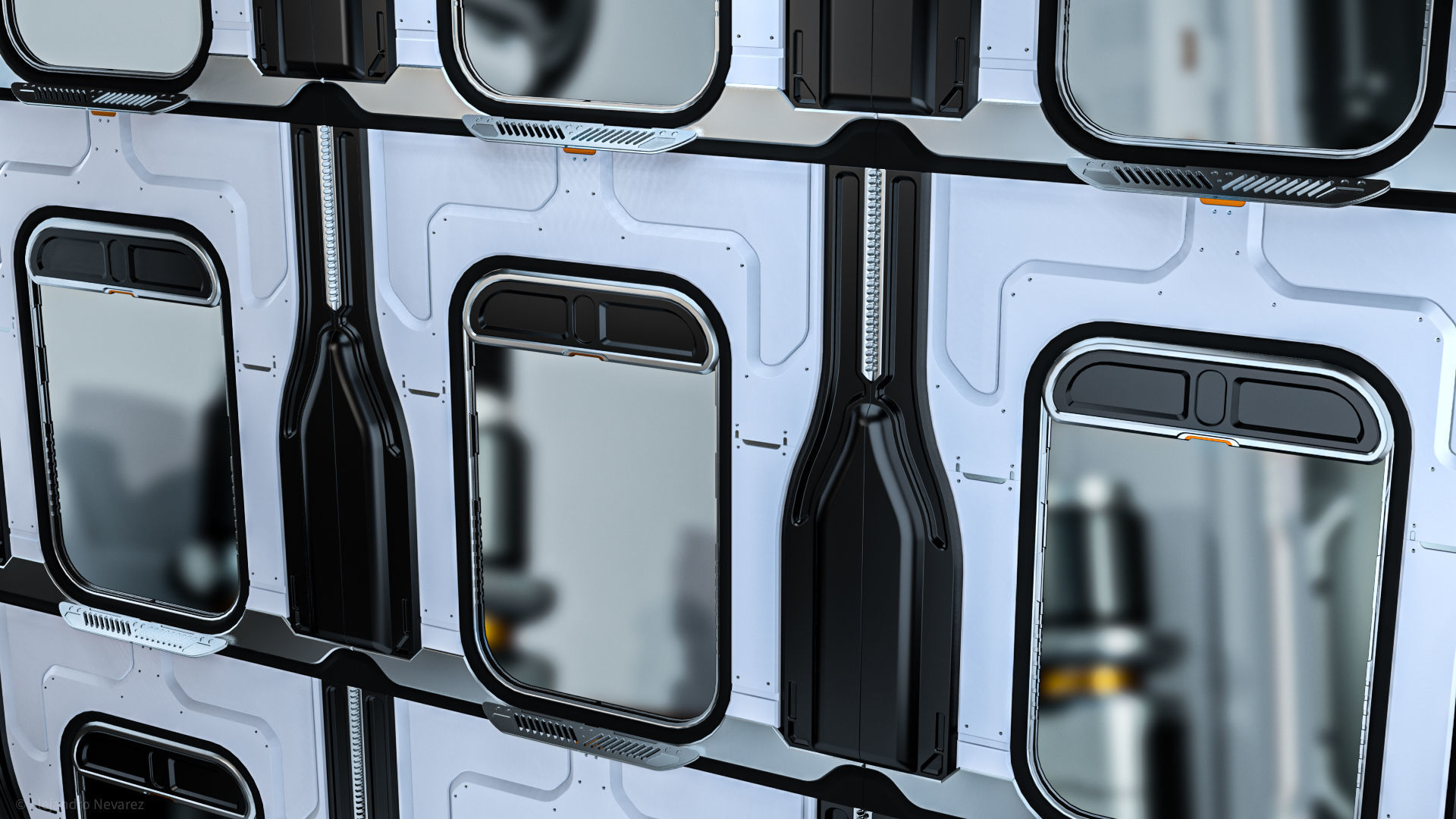 26 Sci-Fi 3D models - Interior Asset Pack 3D model_9