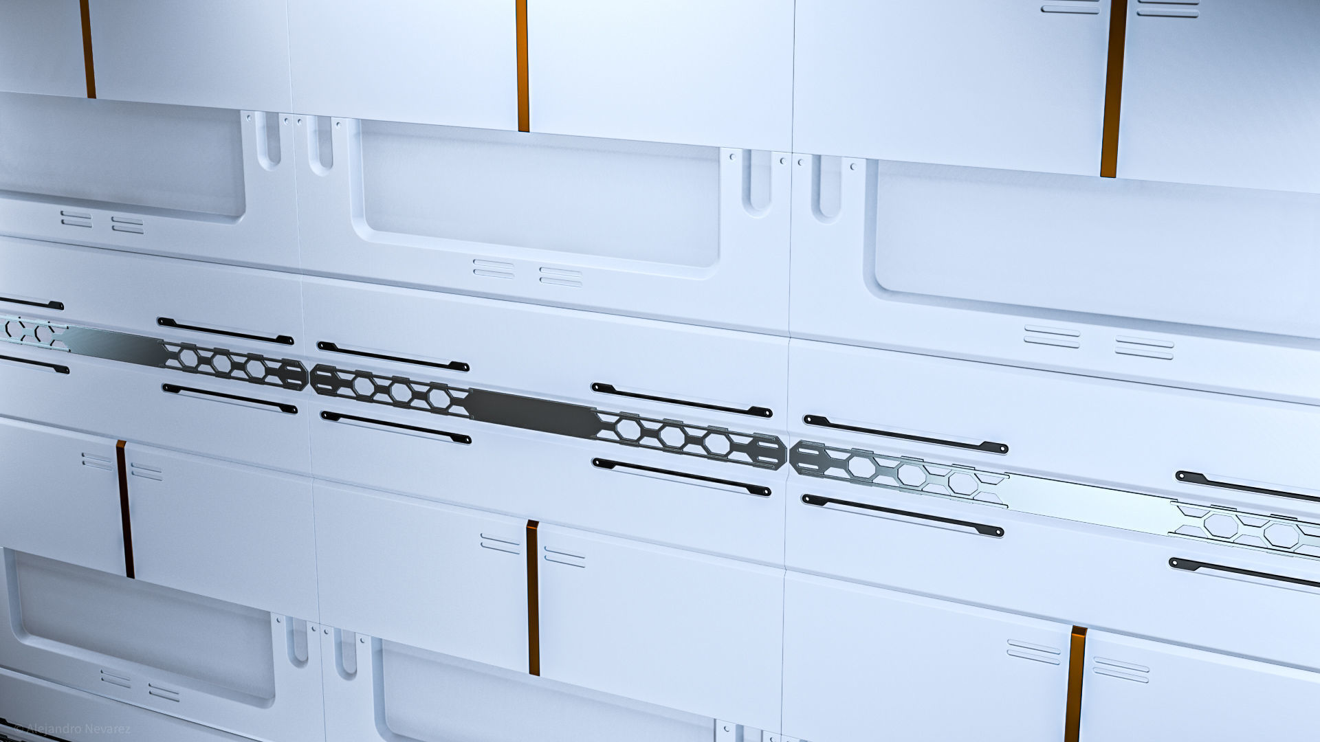 26 Sci-Fi 3D models - Interior Asset Pack 3D model_20