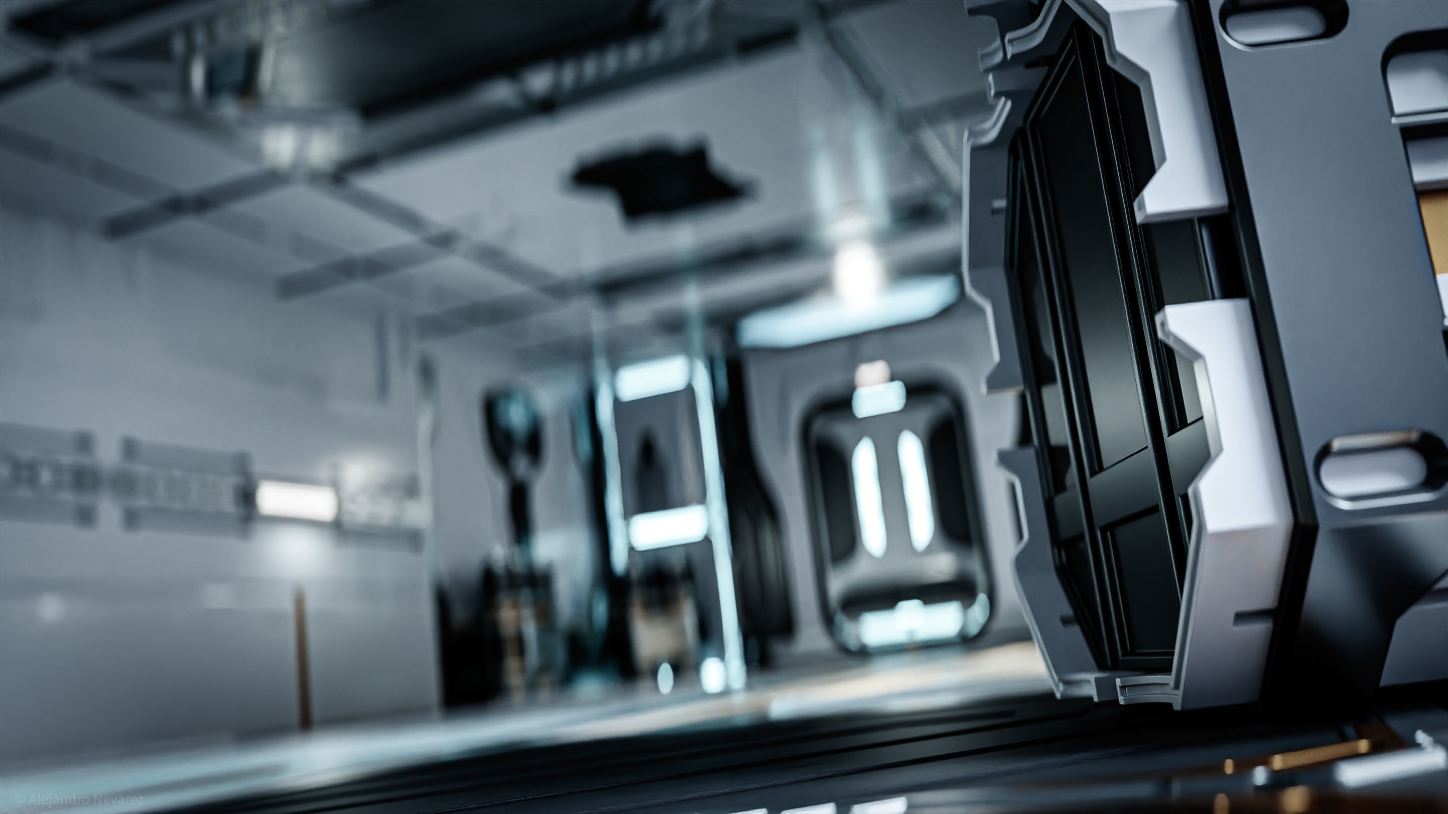 26 Sci-Fi 3D models - Interior Asset Pack 3D model_2
