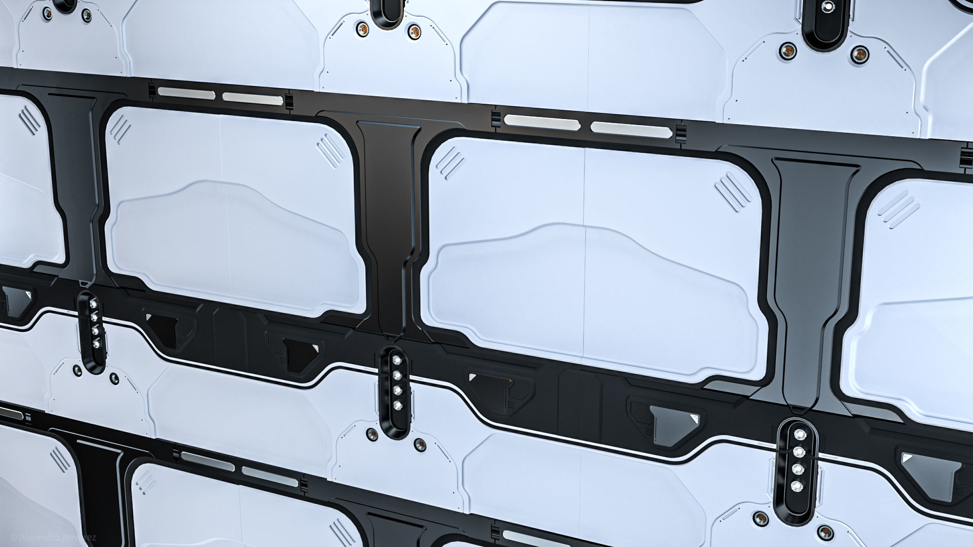 26 Sci-Fi 3D models - Interior Asset Pack 3D model_26