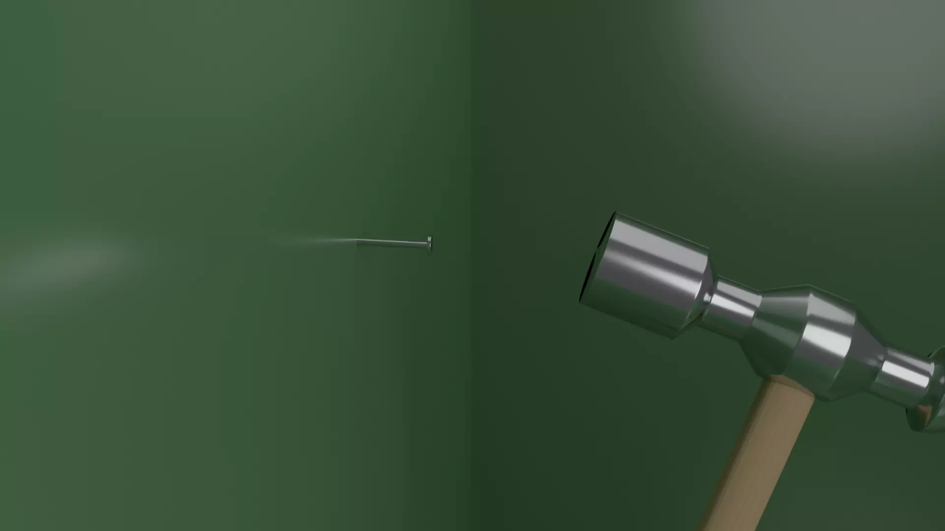 Realistic Hammer Low Poly Prop Free low-poly 3D model_0