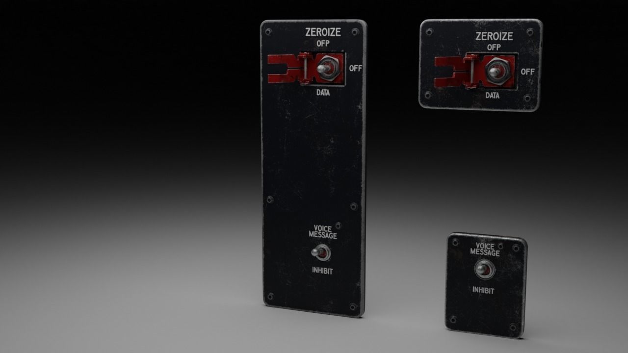 F16 ZEROIZE Panel 3D model_2