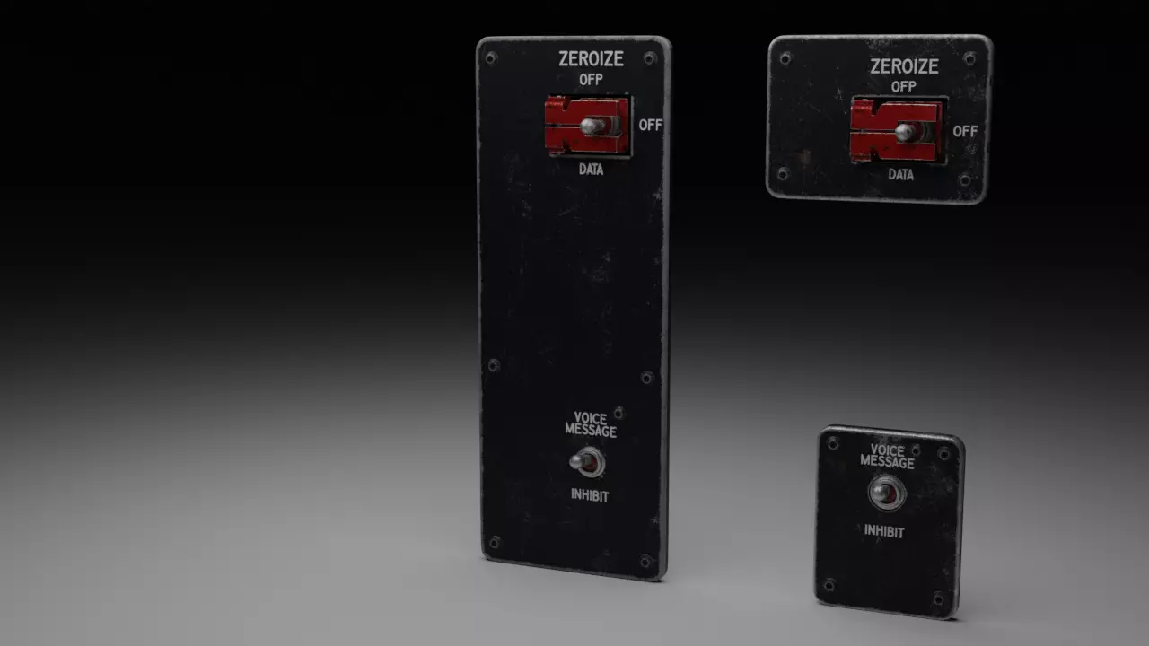 F16 ZEROIZE Panel 3D model_0