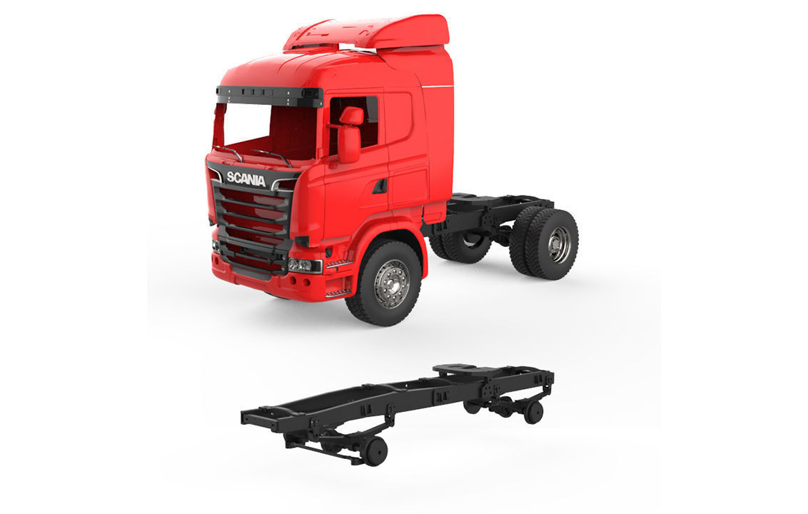 Chassis Scania R730 V8