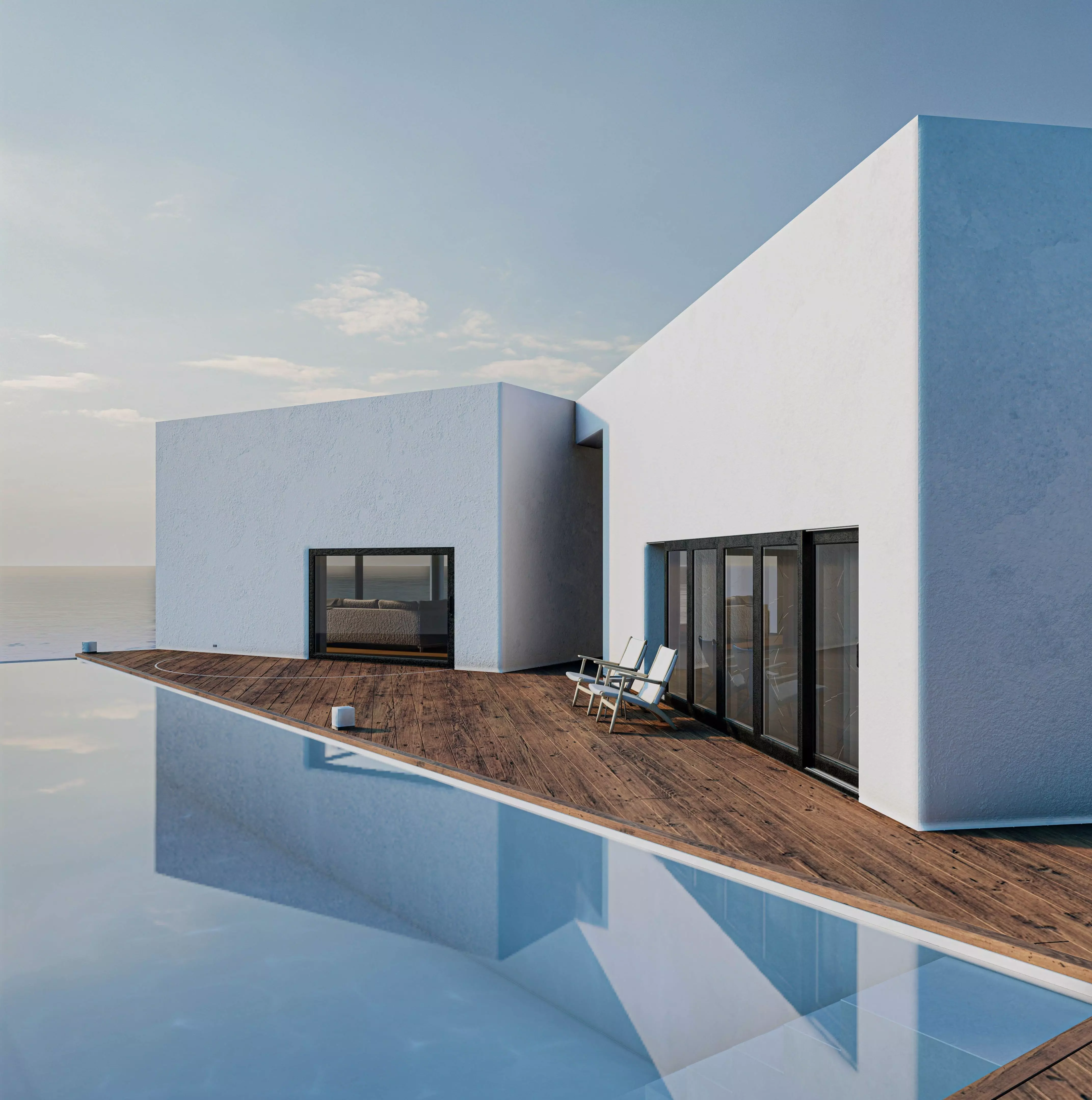 3D Scene Exterior Lumion 10 Ready to Render - Effects Included - 3D model_0