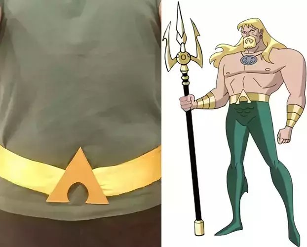 DCAU Aquaman Belt Buckle