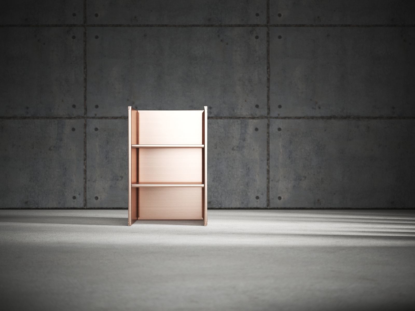 Donald Judd Armchair 1 3D model_4