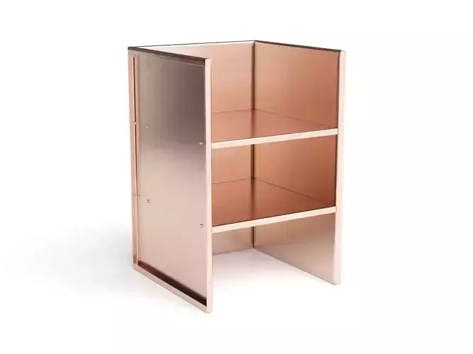 Donald Judd Armchair 1 3D model