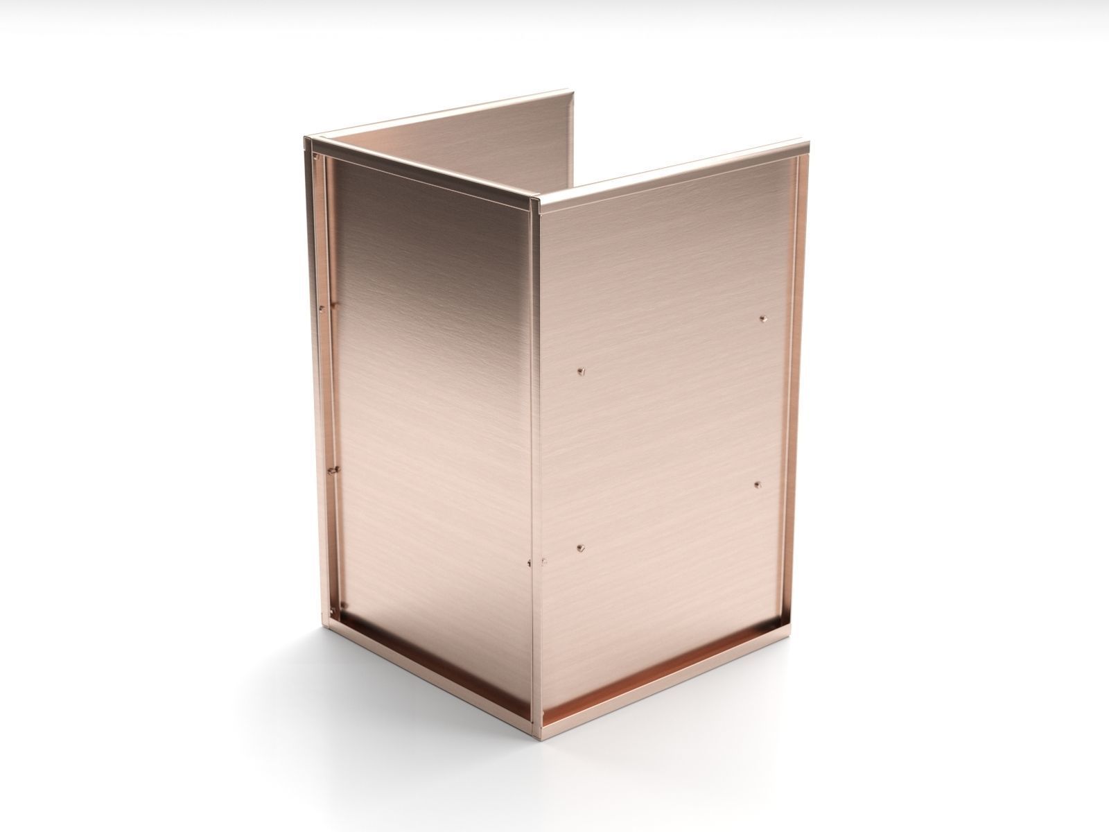 Donald Judd Armchair 1 3D model_2