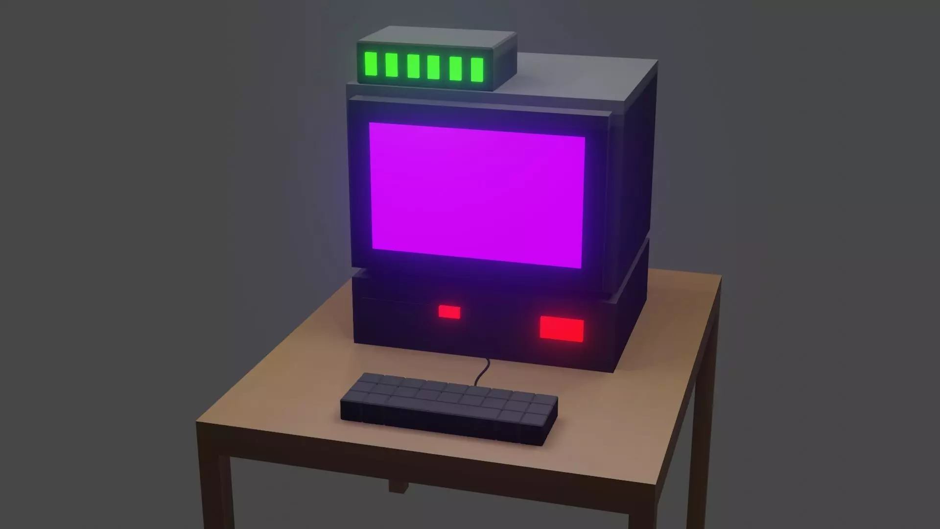 Old Computer 3D model_0