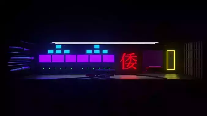 Cyberpunk Room