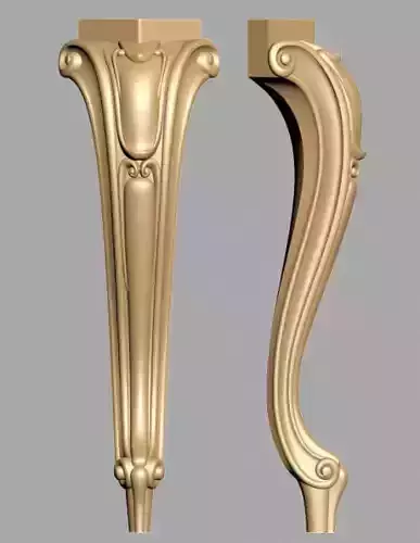 Carved Leg