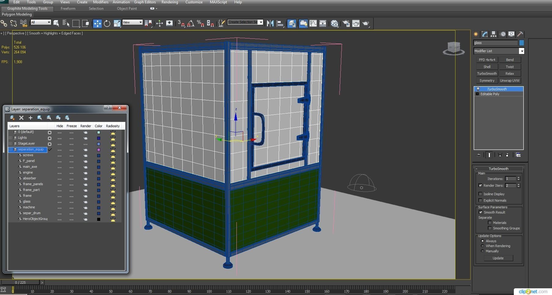 Separation Equipment 3D model_15