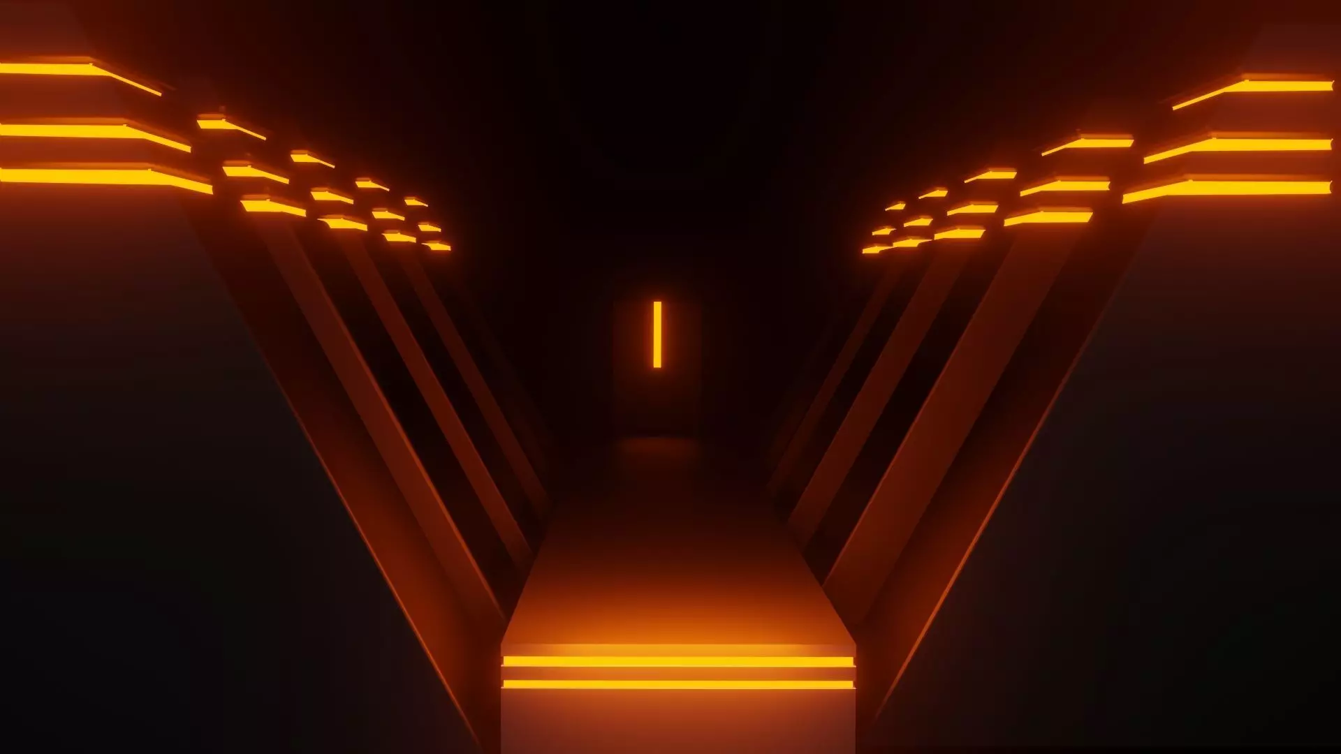 Alien architecture 3D model_0