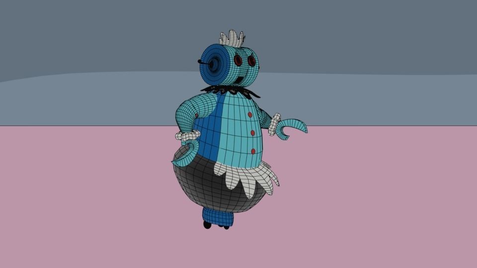 Rosie the Robot 3D model_2