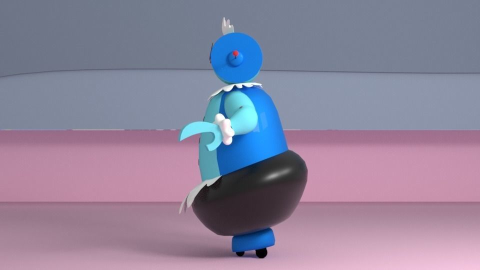 Rosie the Robot 3D model_5