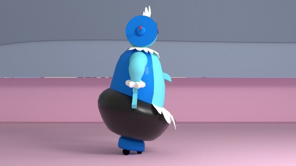 Rosie the Robot 3D model_4