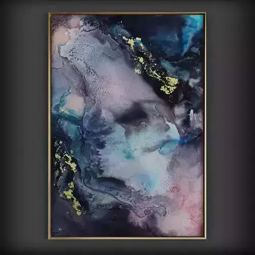 Picture Frames  Low-poly 3D model