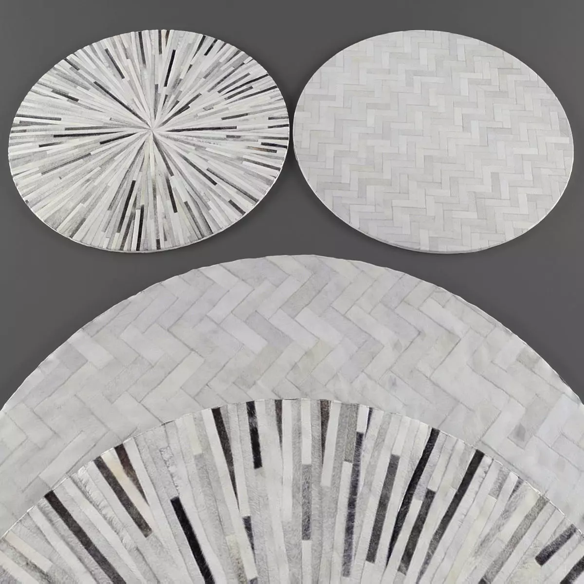 Rugs collection 210 Low-poly 3D model_0