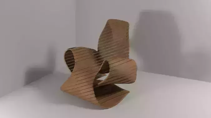 Parametric armchair