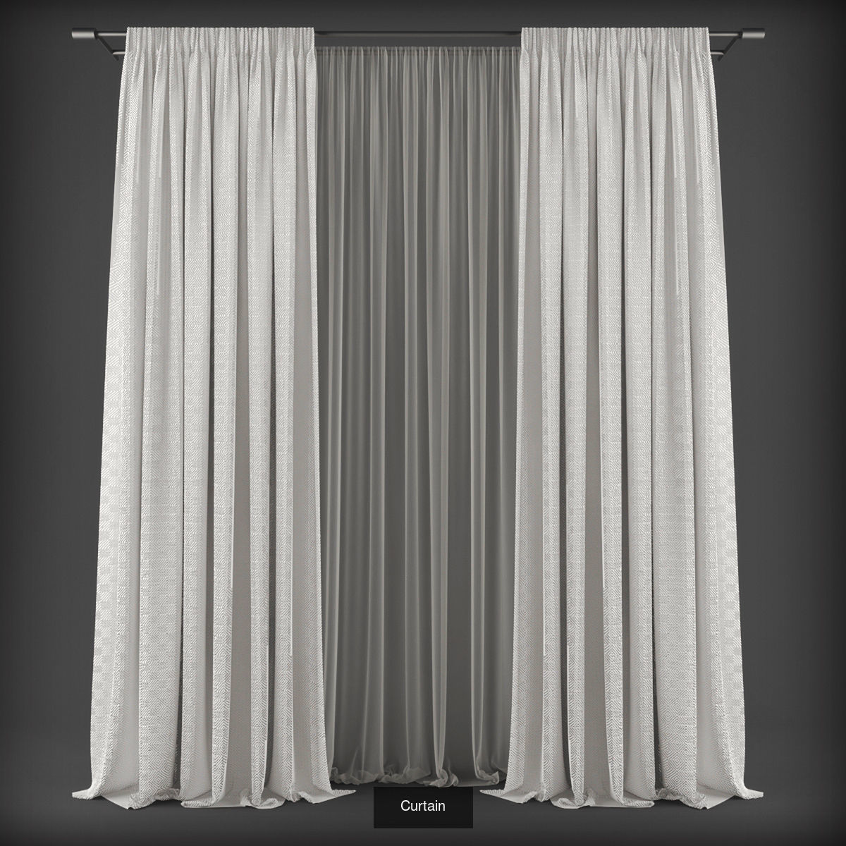 Collection 3D models of 31 curtains _10