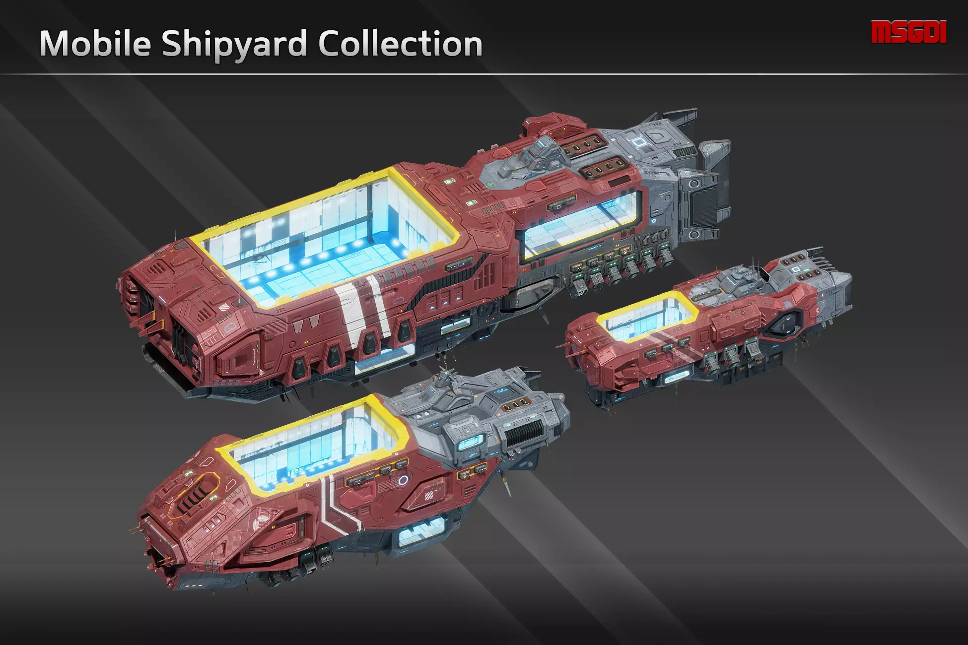 Scifi Mobile Shipyard Collection _0