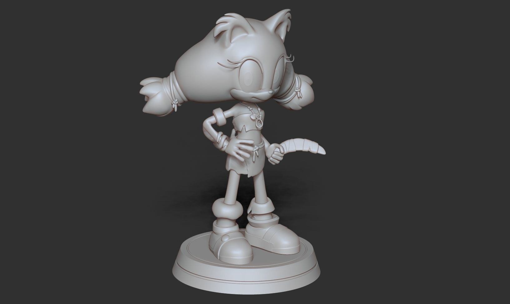 Sticks the Badger 3D print model_8