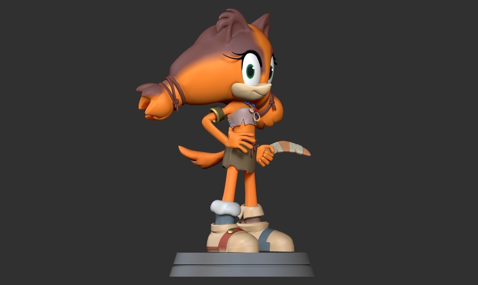 Sticks the Badger 3D print model_14