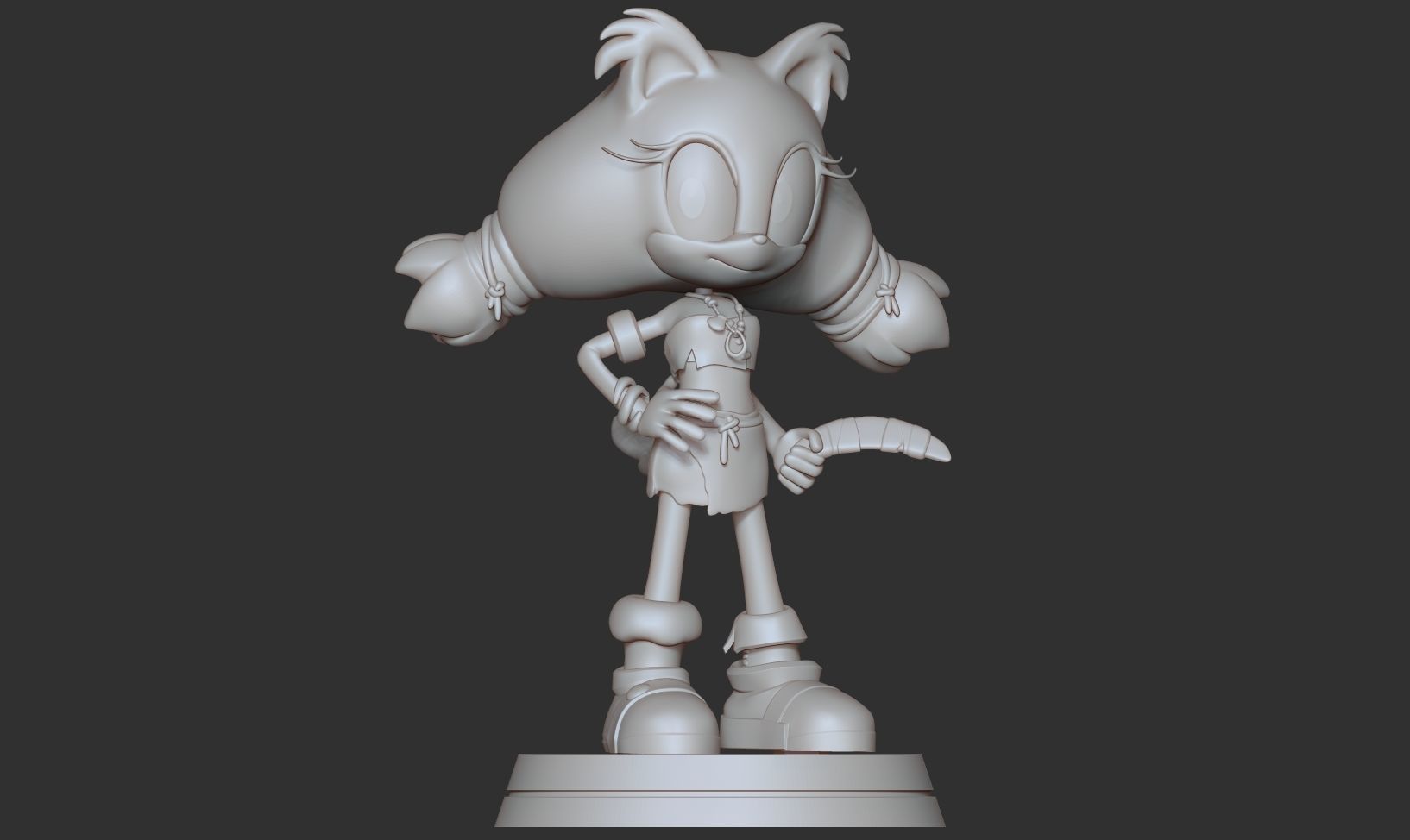 Sticks the Badger 3D print model_9