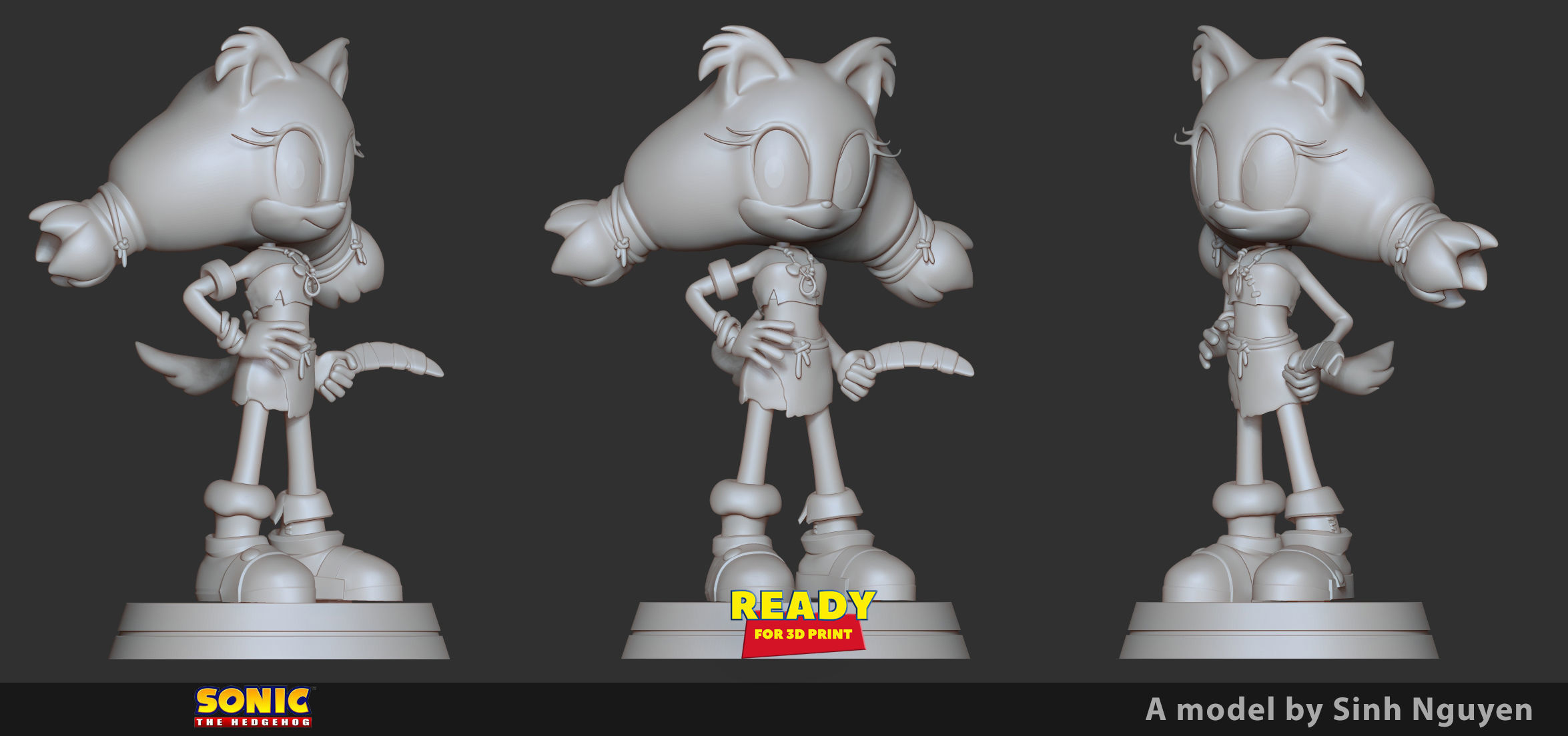 Sticks the Badger 3D print model_17