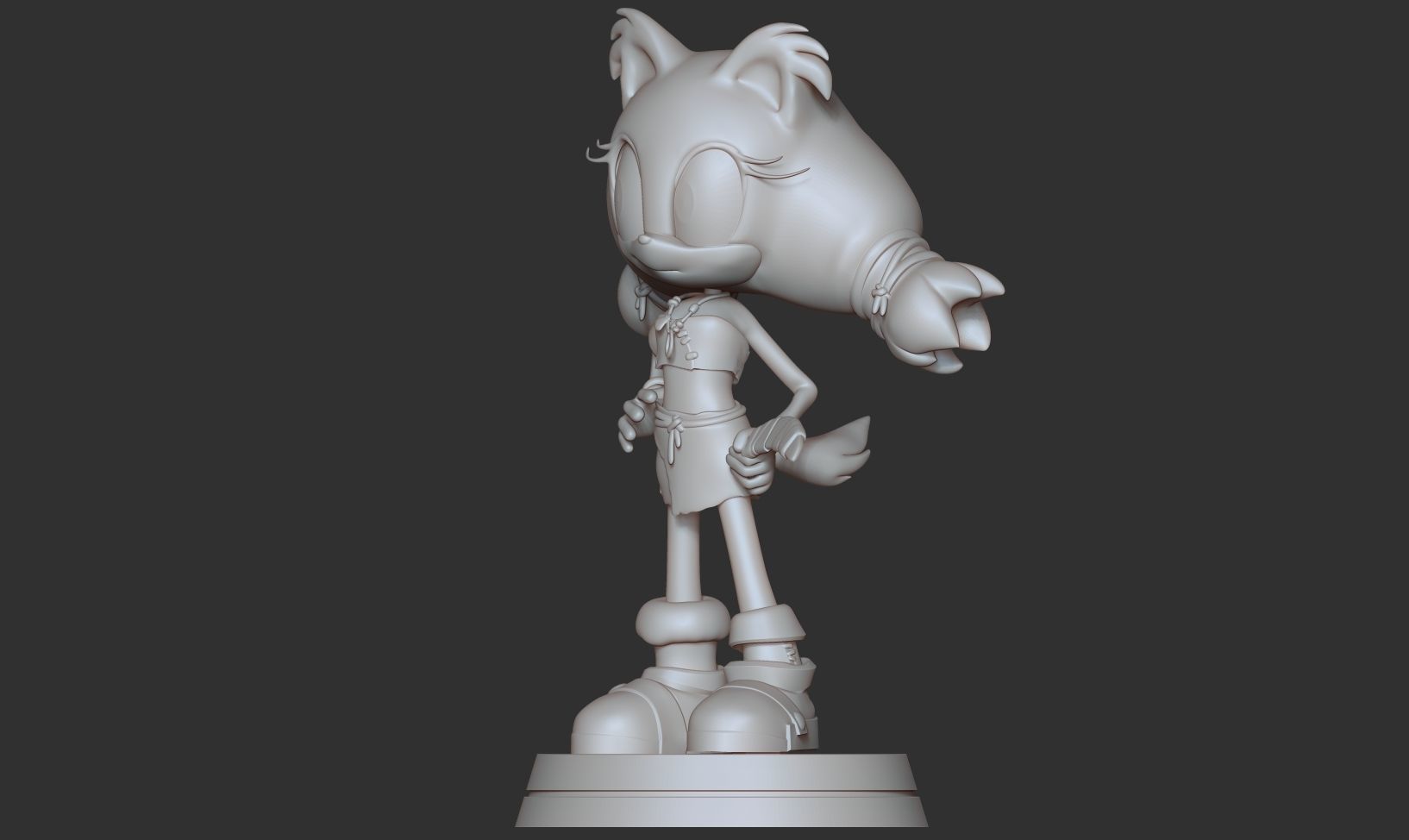 Sticks the Badger 3D print model_13
