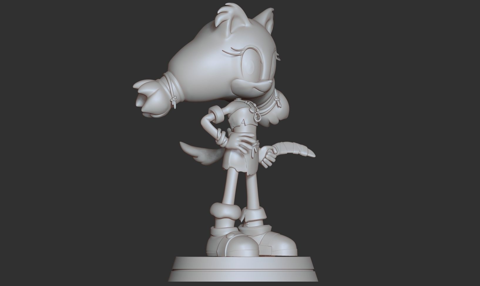 Sticks the Badger 3D print model_15