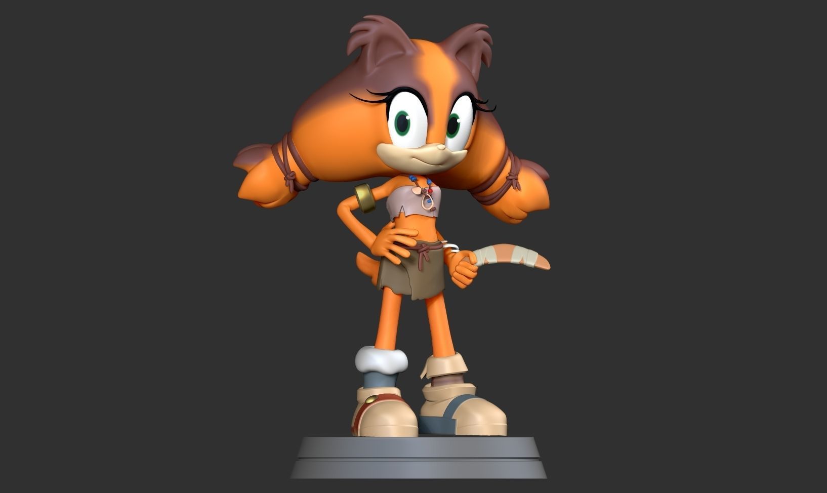 Sticks the Badger 3D print model_6