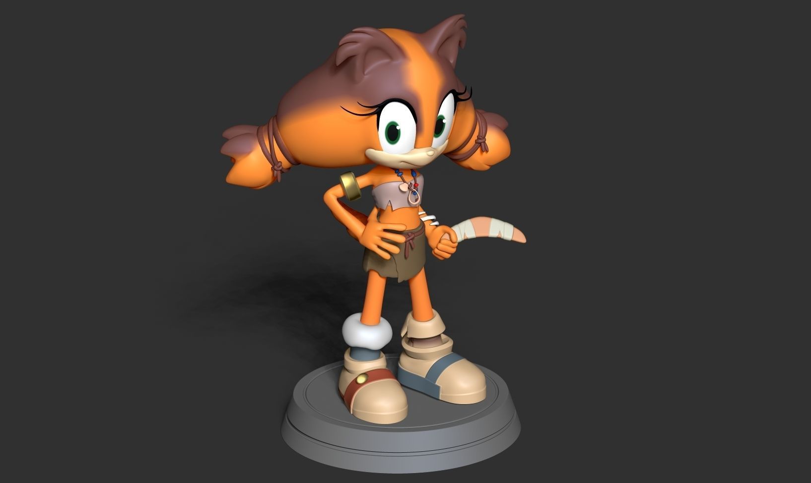 Sticks the Badger 3D print model_4