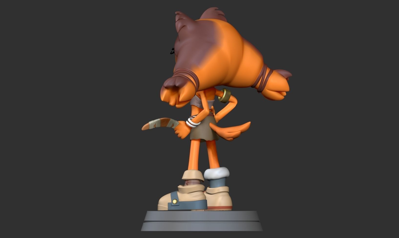 Sticks the Badger 3D print model_10