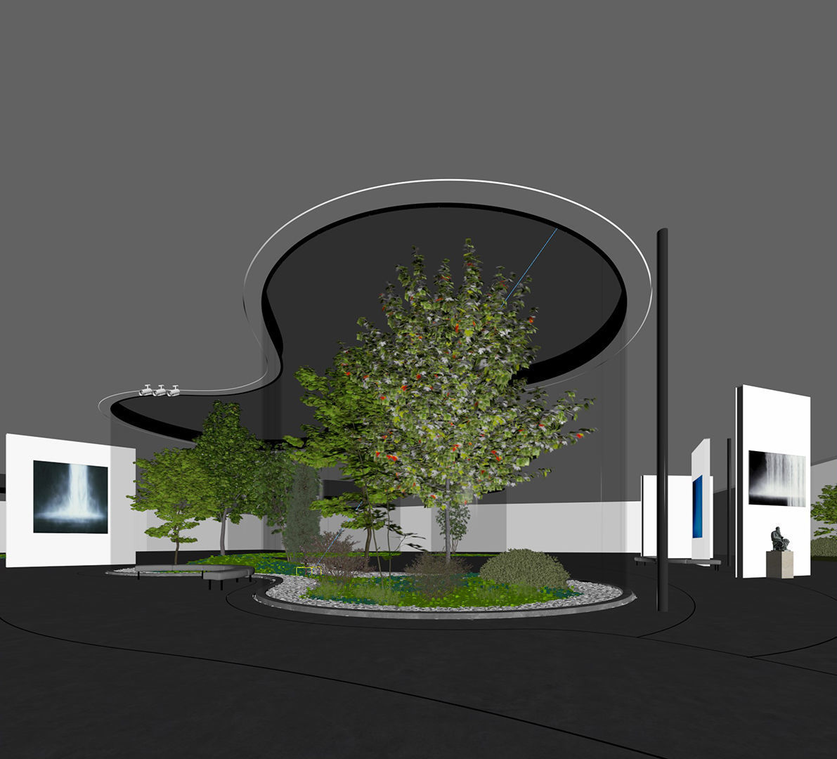 ProVis3D 002-Hiroshi Senju Museum 3D model_9