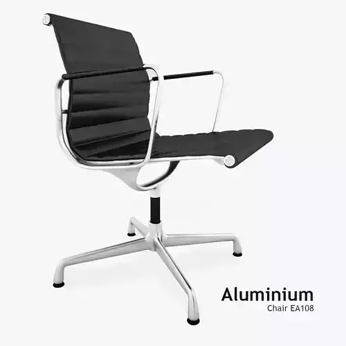 Vitra Aluminium Chair EA 108 3D model