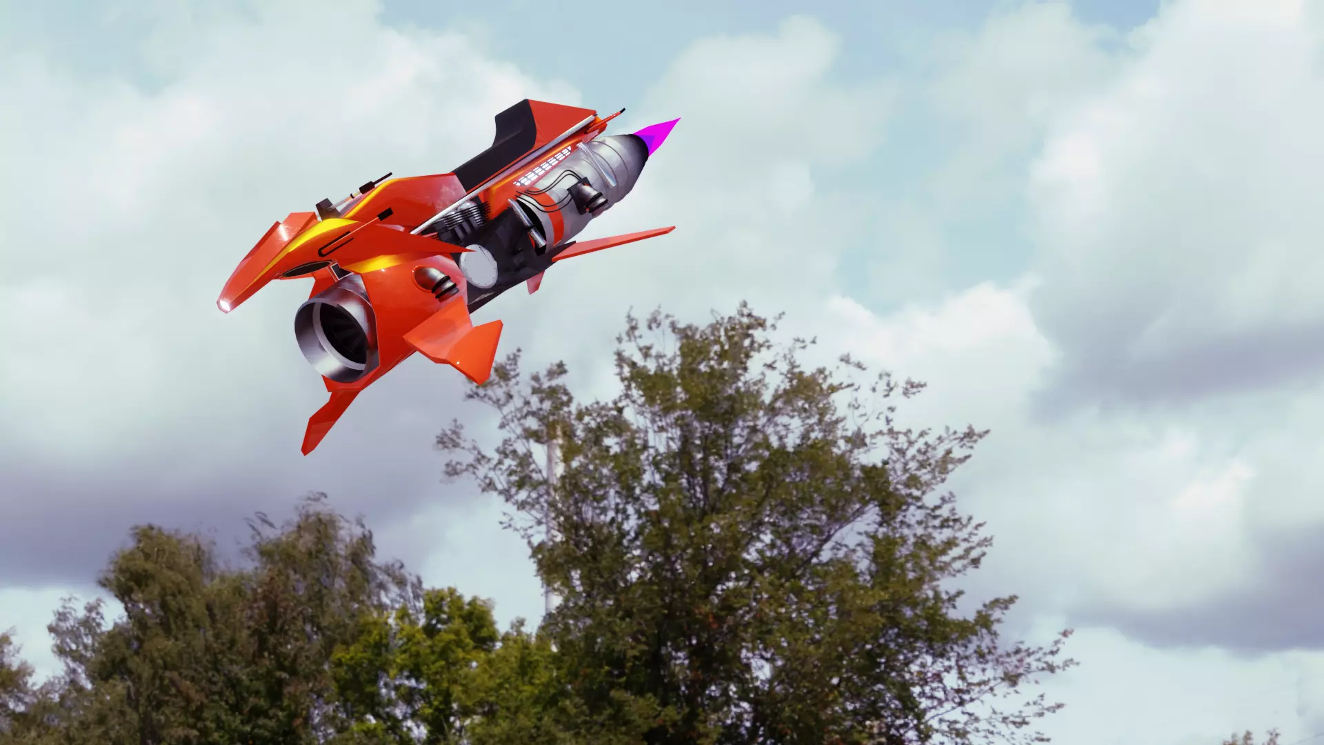 OPRESSOR MK2 GTA 5 Free 3D model_0