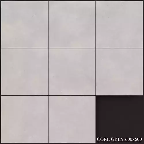 Yurtbay Seramik Core Grey 600x600