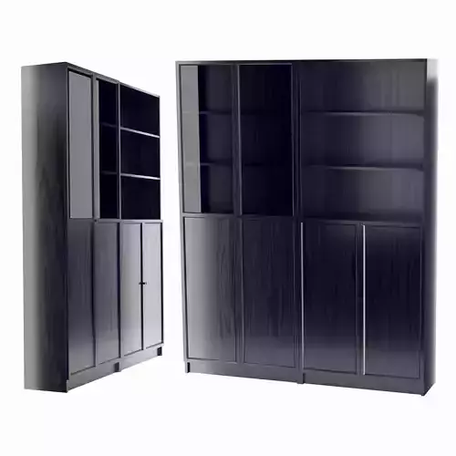 ikea BILLY OXBERG v4 3D model