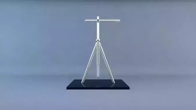Swinging Sticks Low-poly 3D model