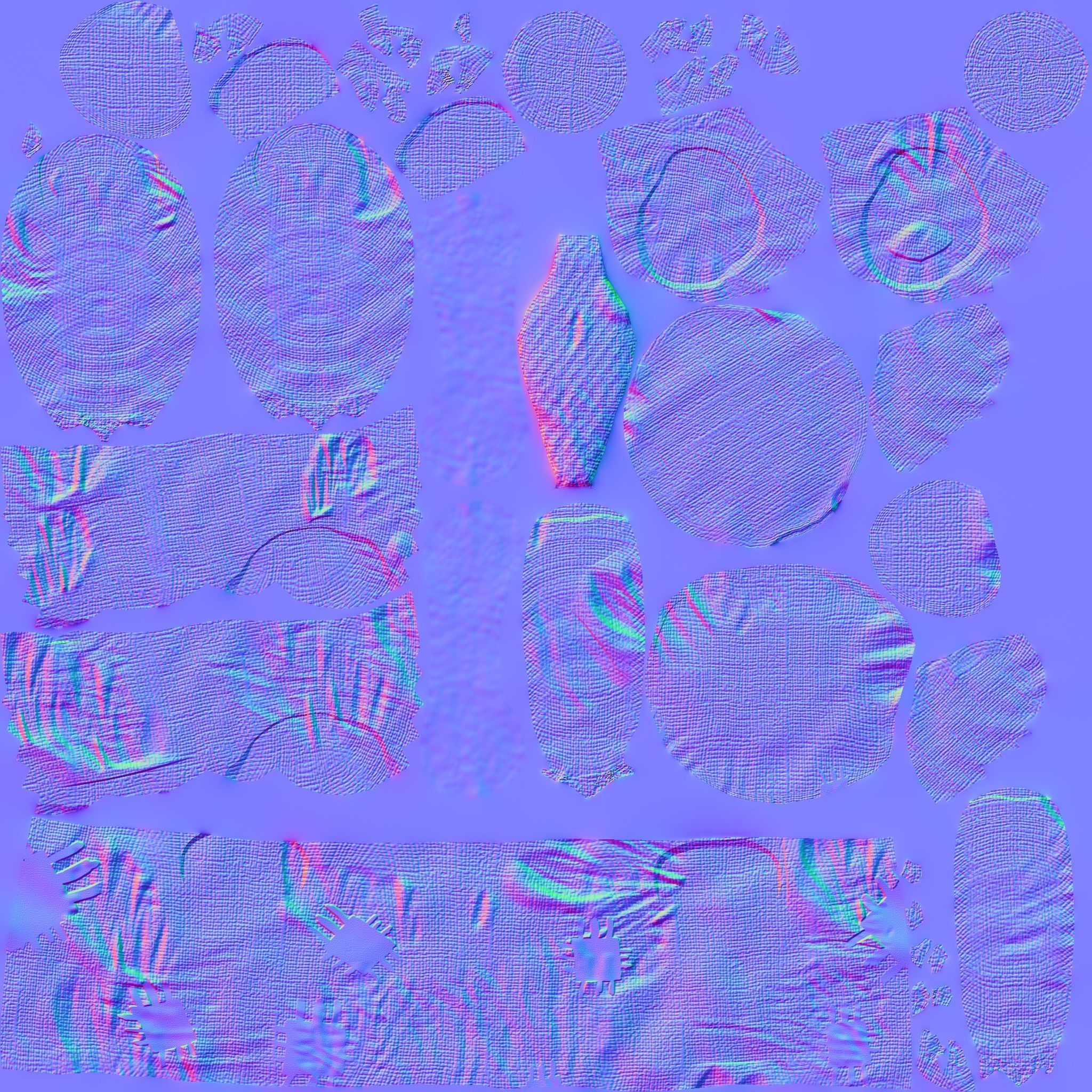 Tim burton characters 3D model_5