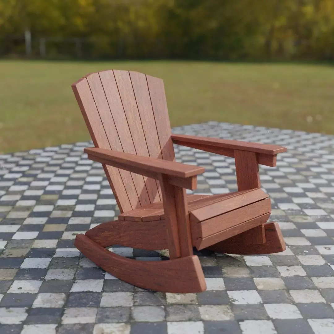 Adirondack Rocker 3D model