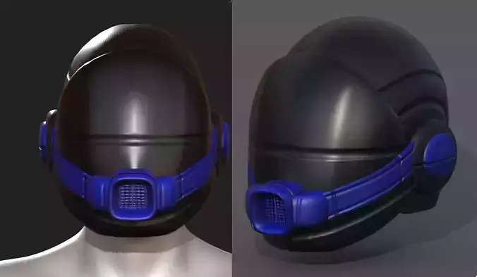 Gas mask helmet scifi fantasy armor hats military 