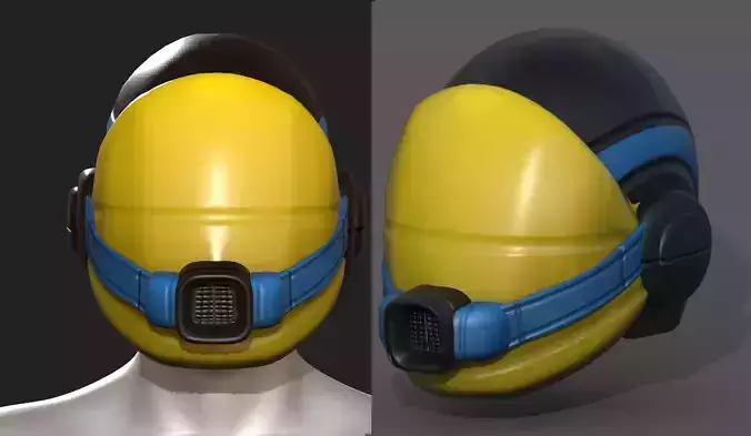 Gas mask helmet scifi fantasy armor hats military 