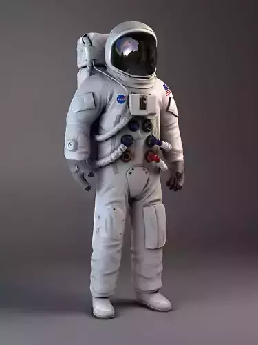 NASA Astronaut Apollo 3D model