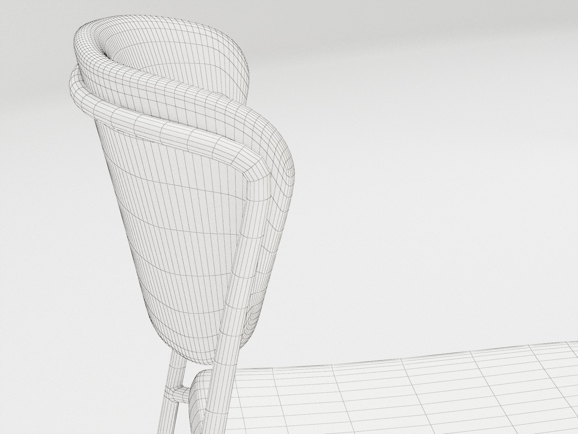 Scab Lisa Low-poly 3D model_2