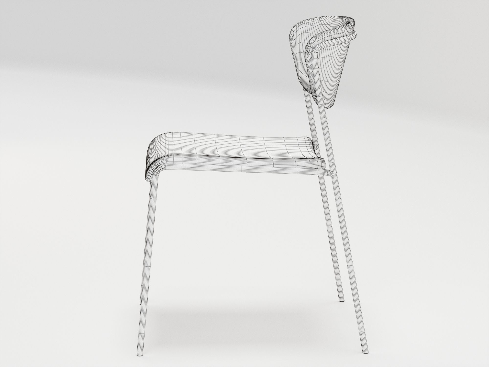 Scab Lisa Low-poly 3D model_5